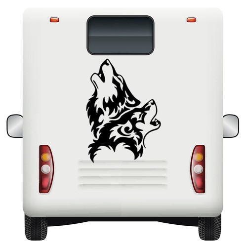 Car stickers wildlife wolves - stickers,